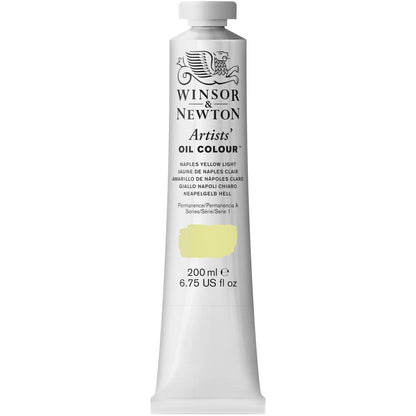 Tinta Óleo Artist 200ml Winsor & Newton S1 426 Naples Yellow Light