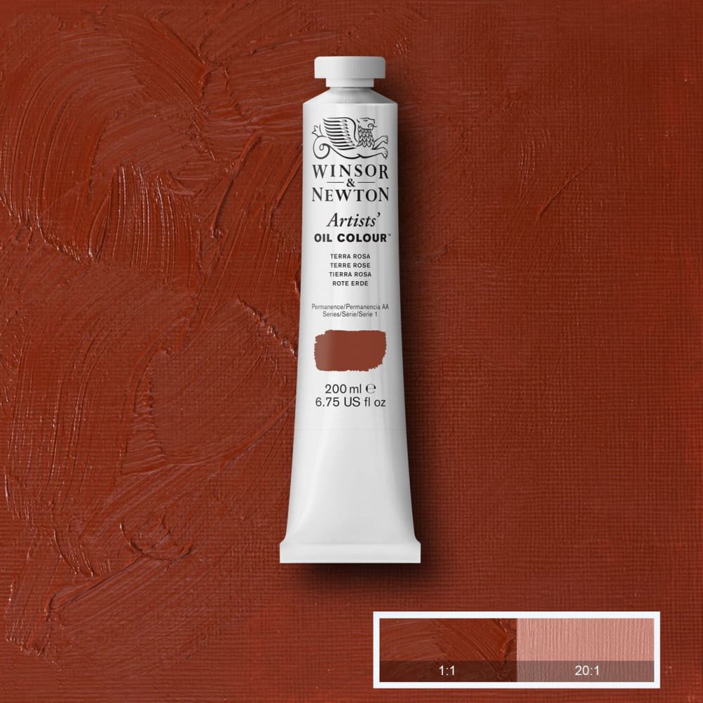 Tinta Óleo Artist 200ml Winsor & Newton S1 635 Terra Rosa