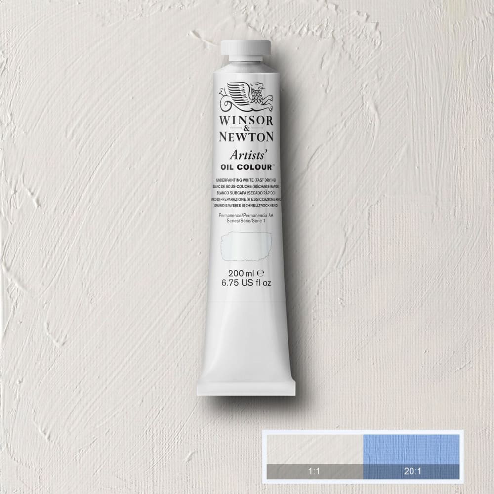 Tinta Óleo Artist 200ml Winsor & Newton S1 489 Underpainting White