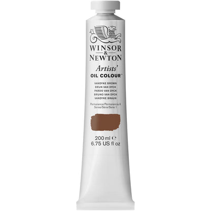 Tinta Óleo Artist 200ml Winsor & Newton S1 676 Vandyke Brown