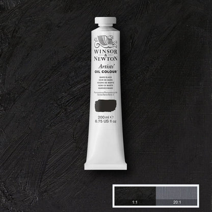 Tinta Óleo Artist 200ml Winsor & Newton S2 386 Mars Black