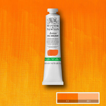 Tinta Óleo Artist 200ml Winsor & Newton S4 899 Cadmium Free Orange