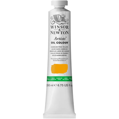 Tinta Óleo Artist 200ml Winsor & Newton S4 890 Cadmium Free Yellow 