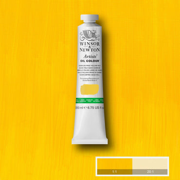 Tinta Óleo Artist 200ml Winsor & Newton S4 907 Cadmium Free Yellow Pale