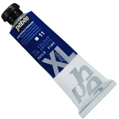 Tinta  a Óleo Pébéo XL Studio 11 Azul Phtalo Primário 37ml