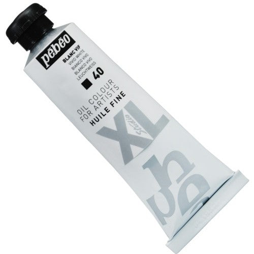 Tinta  a Óleo Pébéo XL Studio 40 Branco Vivo 37ml