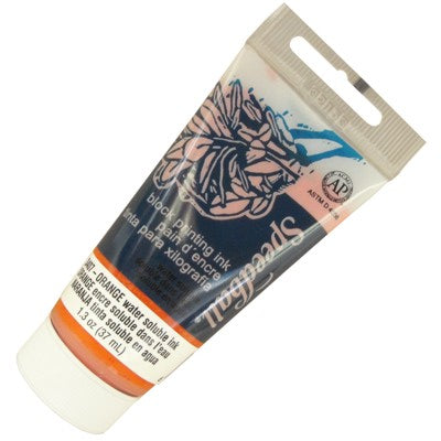 Tinta de Xilogravura 37ml SpeedBall 3407 Laranja