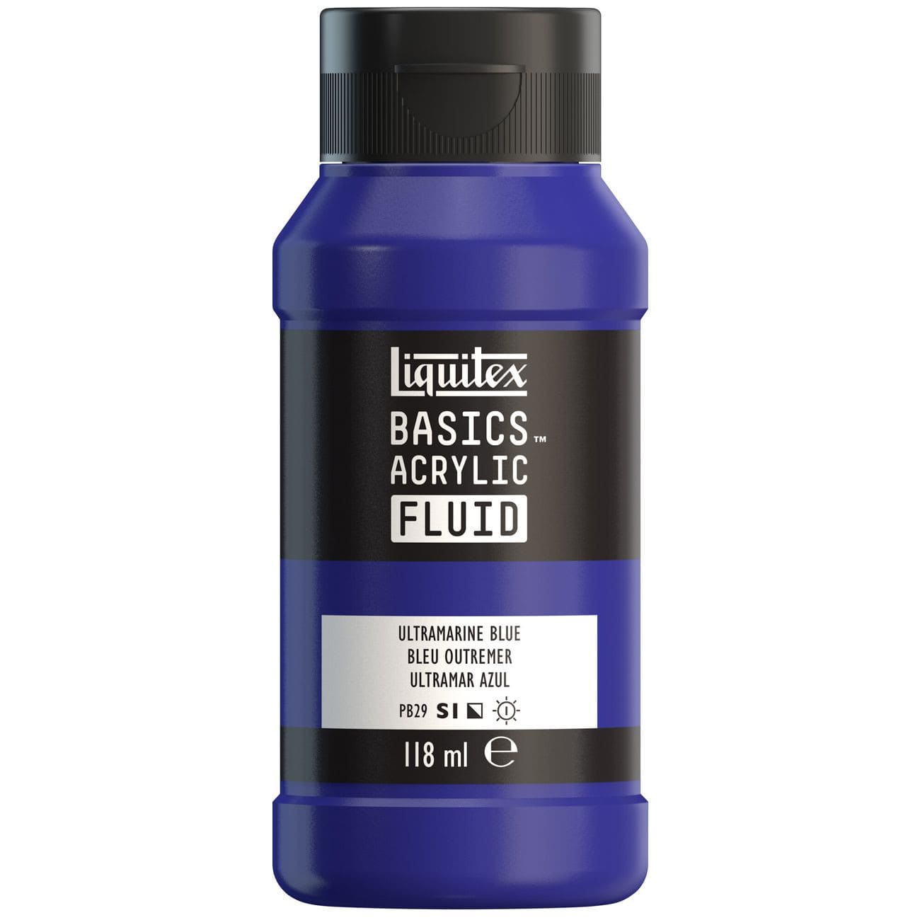 Tinta Acrílica Liquitex Basics Fluída 118ml Ultramarine Blue