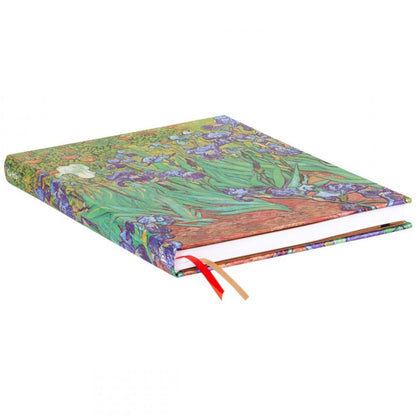 Paperblanks Van Gogh's Irises Grande Capa Dura Sem Pauta