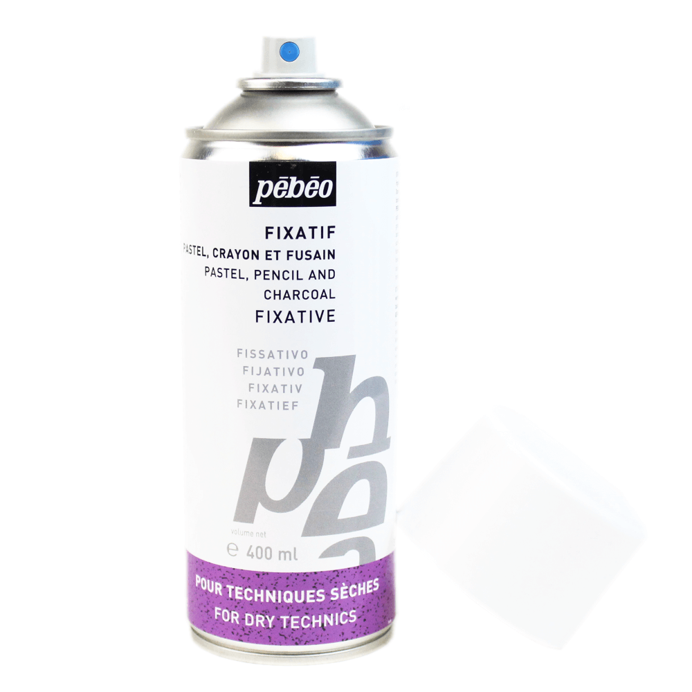 Fixador Spray Para Carvão, Pastel e Lápis Pebeo 400ml