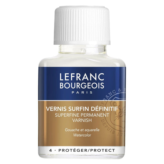 Verniz para Guache e Aquarela Lefranc & Bourgeois Brilhante 75ml