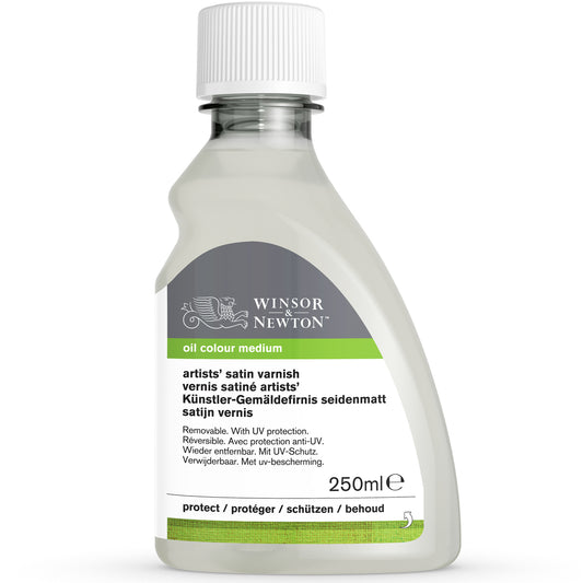 Verniz Satinado para Acabamento Winsor & Newton 250ml