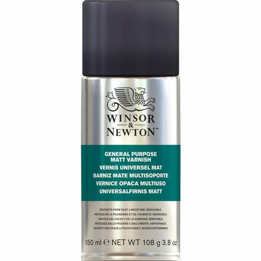 Verniz Spray Multiúso Fosco Winsor & Newton 150ml