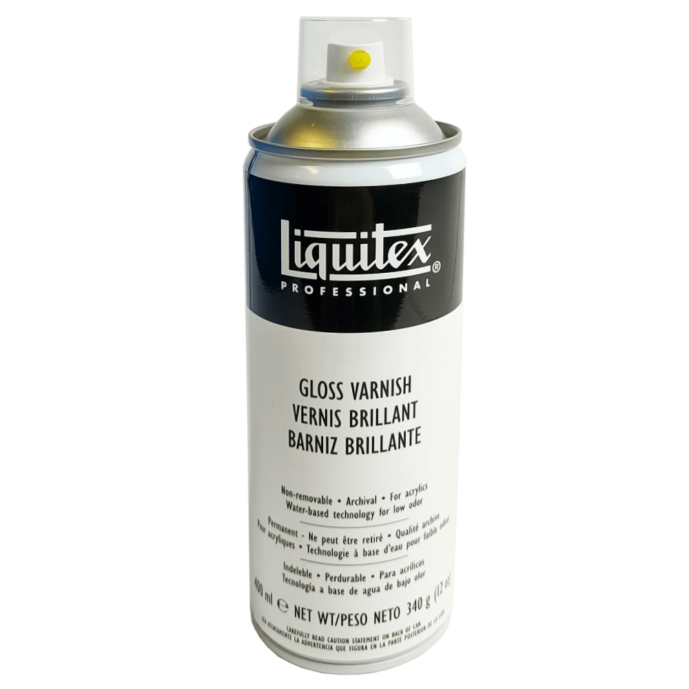 Verniz Spray Profissional Liquitex Brilhante 400ml