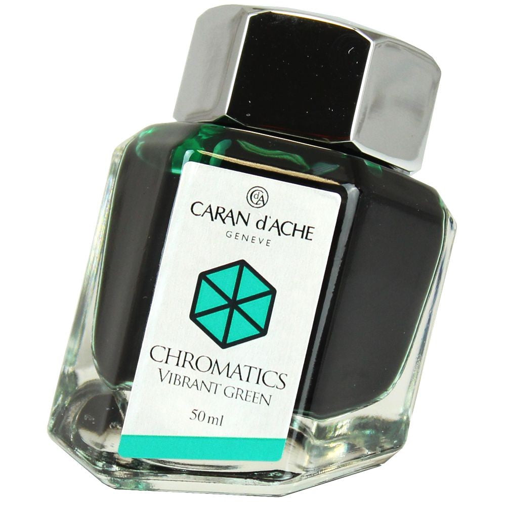 Tinta Para Tinteiro Chromatics Caran d'Ache Vibrant Green 50ml