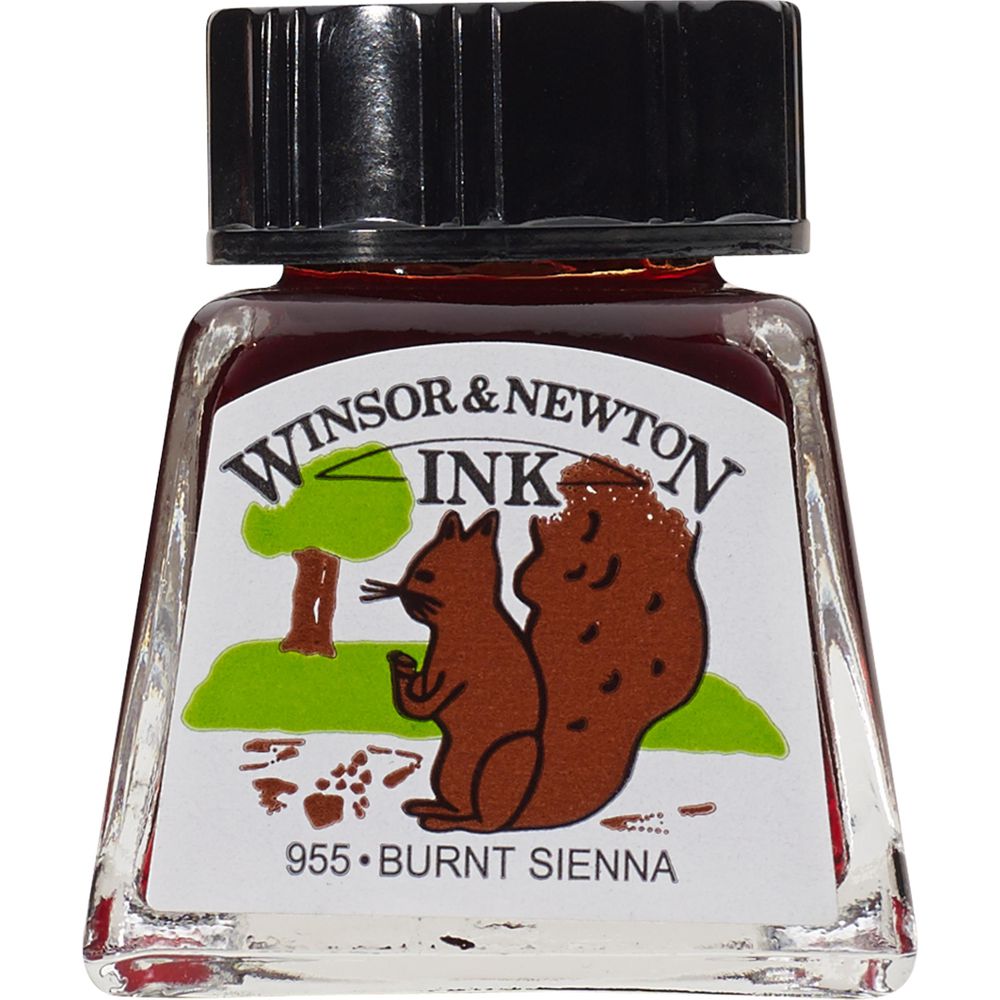 Tinta para Desenho Winsor & Newton 14ml Burnt Sienna 074