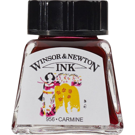 Tinta para Desenho Winsor & Newton 14ml Carmine 127