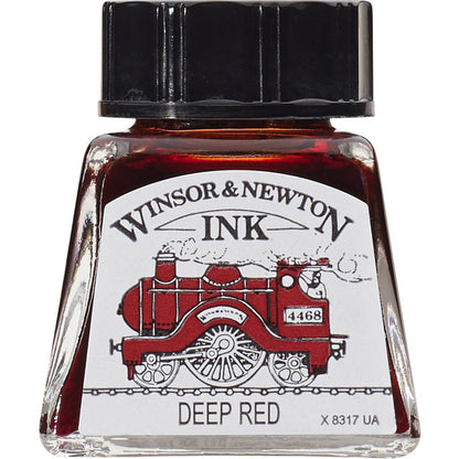 Tinta para Desenho Winsor & Newton 14ml Deep Red 227