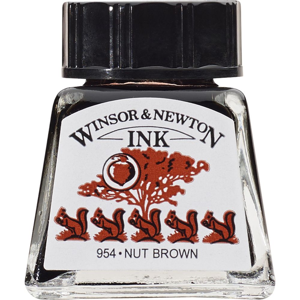 Tinta para Desenho Winsor & Newton 14ml Nut Brown 441