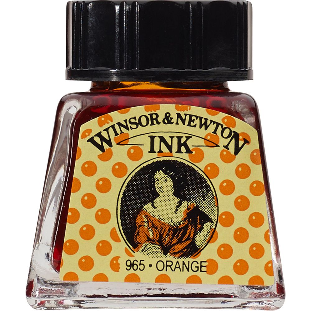 Tinta para Desenho Winsor & Newton 14ml Orange 449