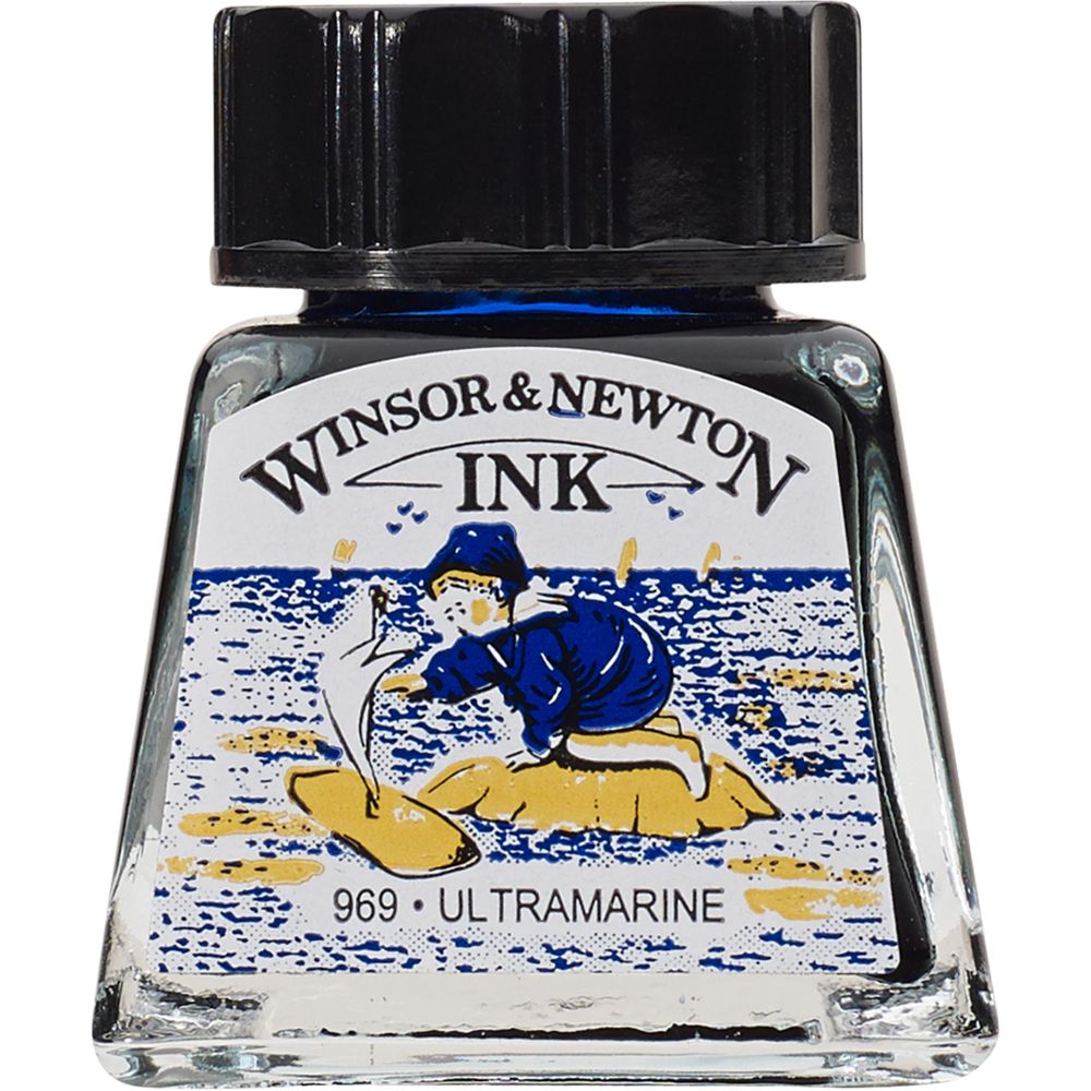 Tinta para Desenho Winsor & Newton 14ml Ultramarine 660