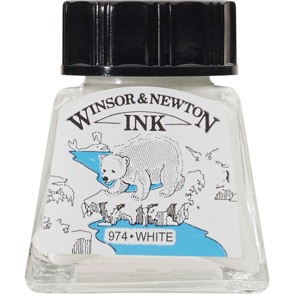 Tinta para Desenho Winsor & Newton 14ml White 702