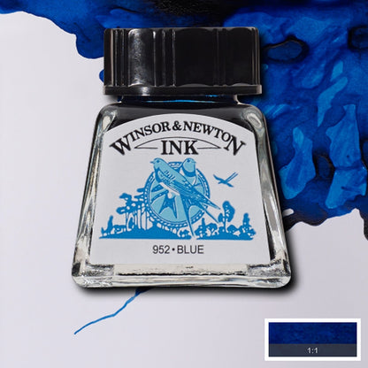 Tinta para Desenho Winsor & Newton 14ml Blue 032