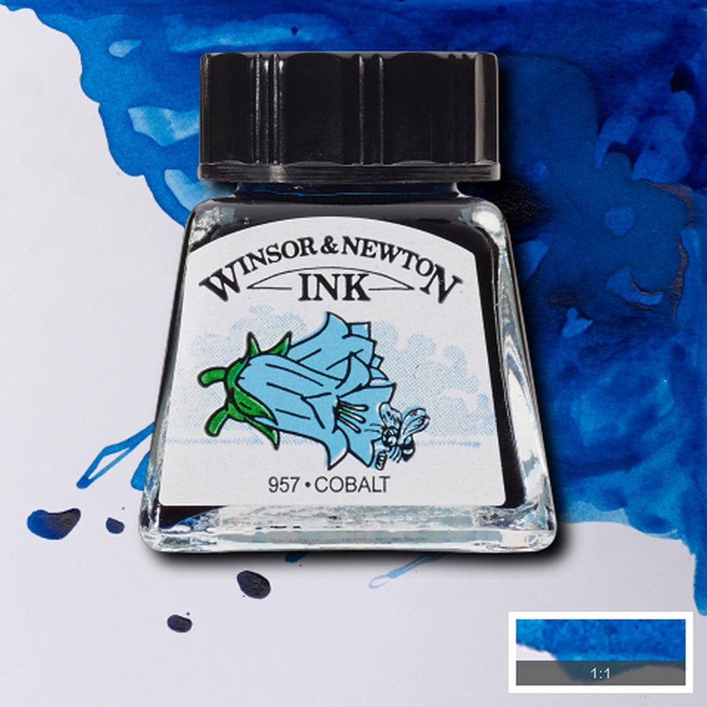 Tinta para Desenho Winsor & Newton 14ml Cobalt 176