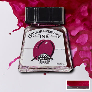 Tinta para Desenho Winsor & Newton 14ml Purple 542