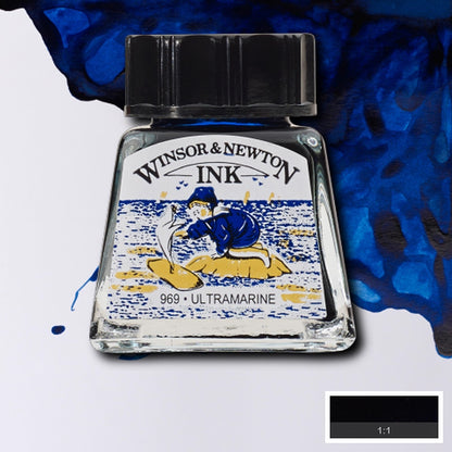 Tinta para Desenho Winsor & Newton 14ml Ultramarine 660