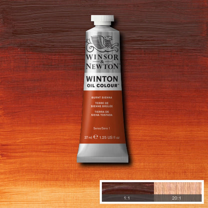 Tinta Óleo Winton 37ml 074 Burnt Sienna