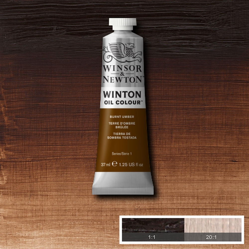 Tinta Óleo Winton 37ml 076 Burnt Umber