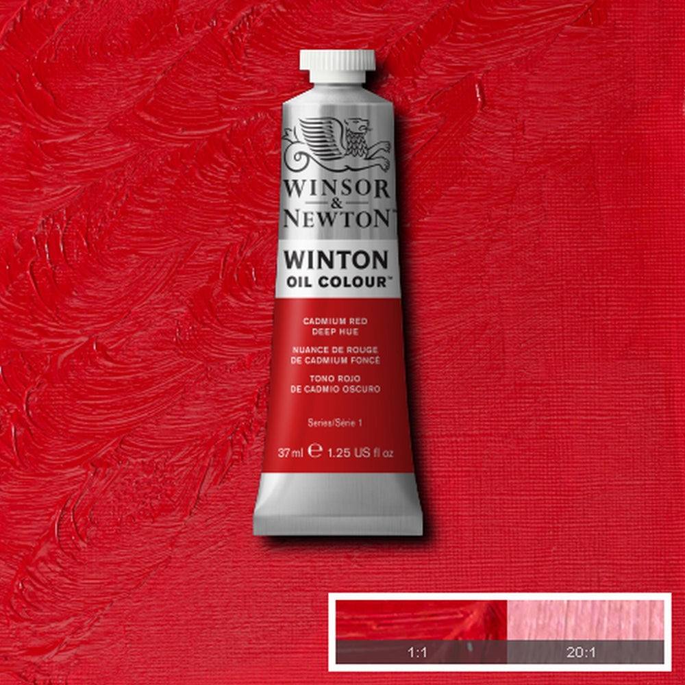 Tinta Óleo Winton 37ml 098 Cadmium Red Deep Hue