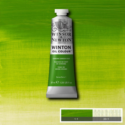 Tinta Óleo Winton 37ml Winsor & Newton 145 Chrome Green Hue