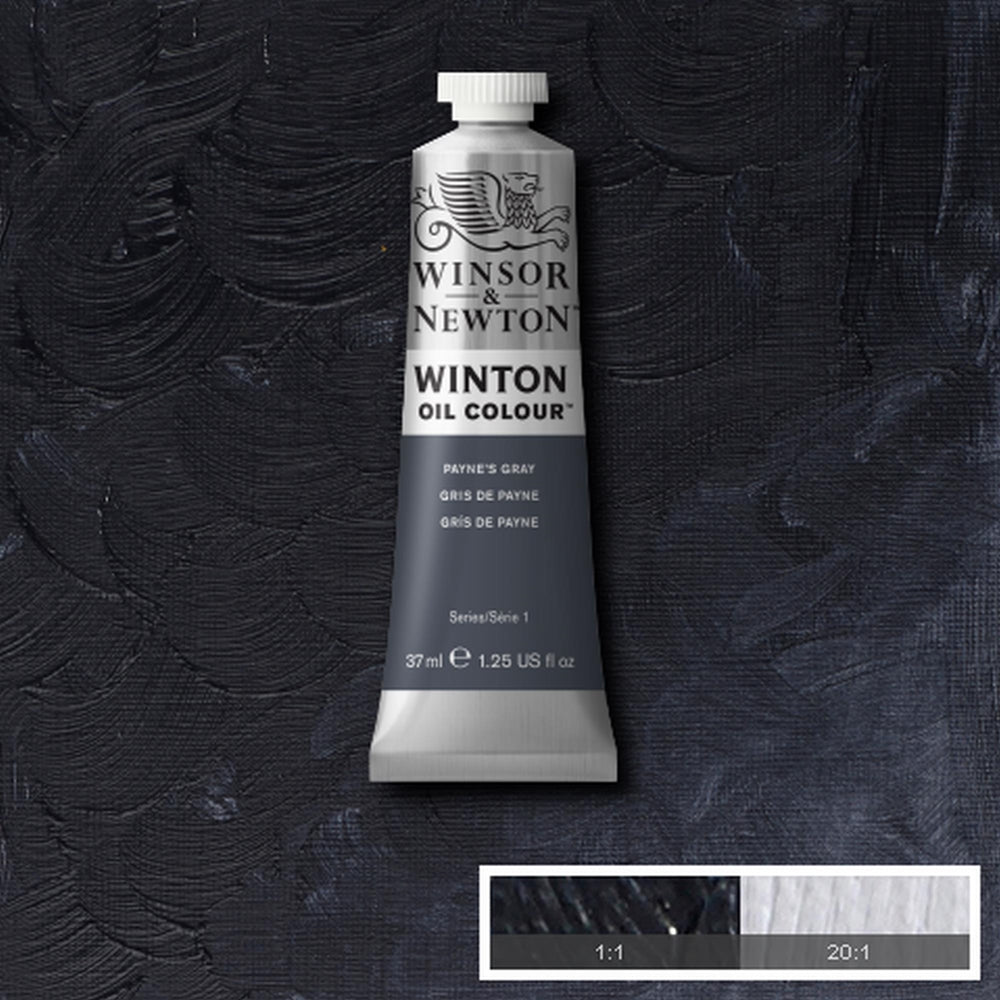 Tinta Óleo Winton 37ml 465 Payne's Gray