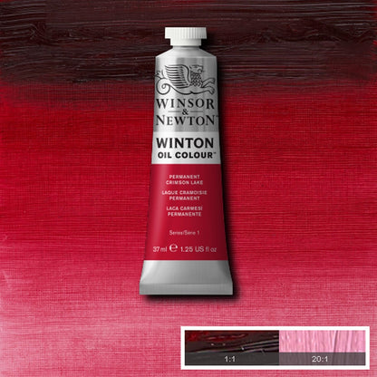 Tinta Óleo Winton 37ml 478 Permanent Crimson Lake