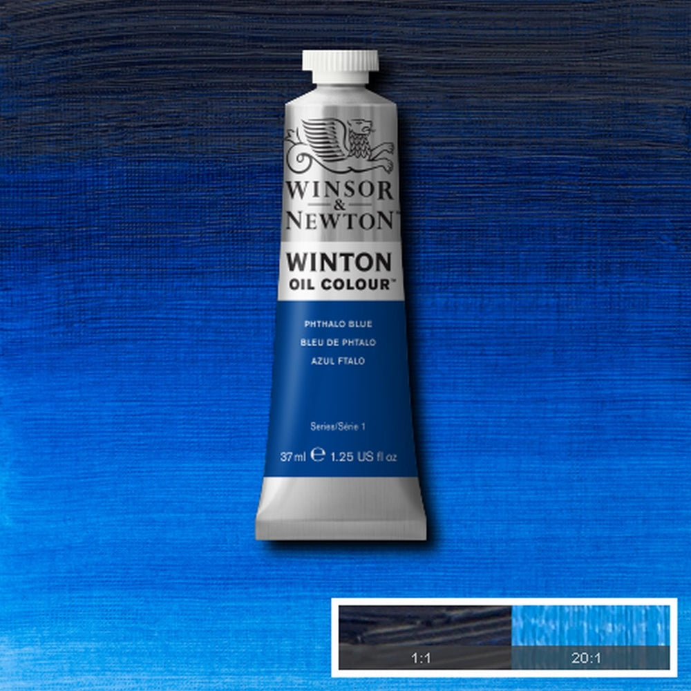 Tinta Óleo Winton 37ml 516 Phthalo Blue