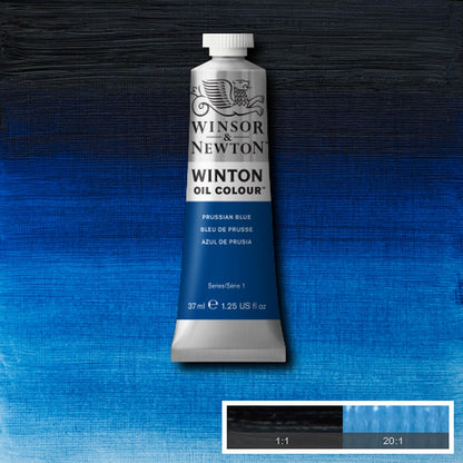 Tinta Óleo Winton 37ml 538 Prussian Blue