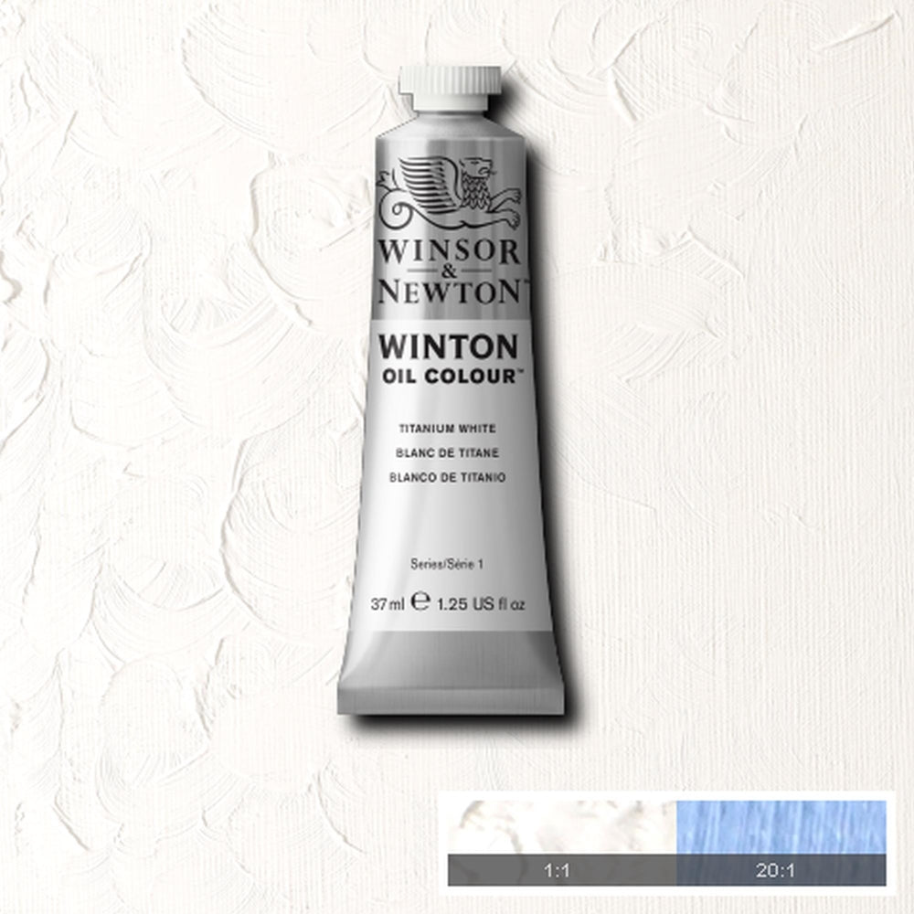 Tinta Óleo Winton 37ml 644 Titanium White