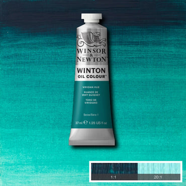 Tinta Óleo Winton 37ml 696 Viridian Hue Phthalo