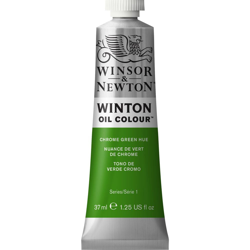 Tinta Óleo Winton 37ml Winsor & Newton 145 Chrome Green Hue