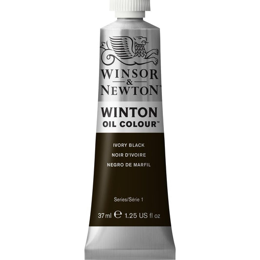 Tinta Óleo Winton 37ml 331 Ivory Black