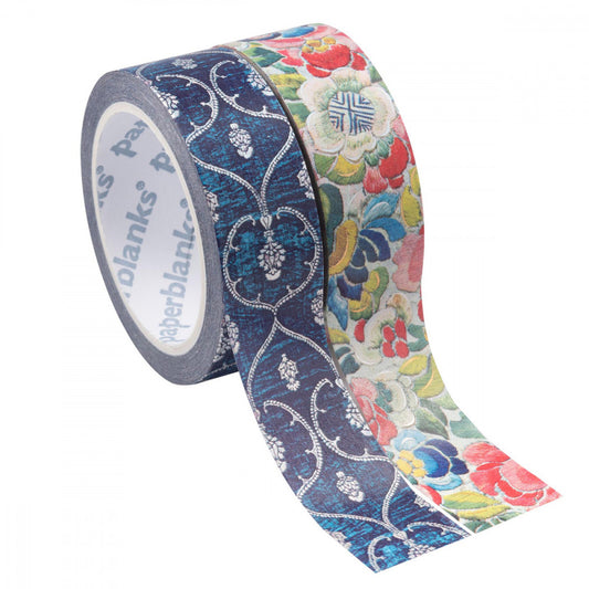 Washi Tape Paperblanks Blue Velvet & Pear Garden