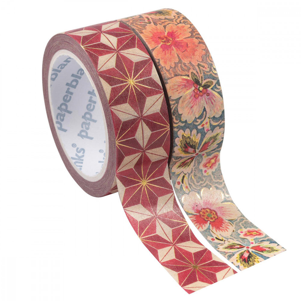 Washi Tape Paperblanks Hishi & Floral Ivory